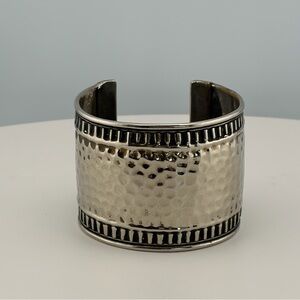 Brass Hammered Cuff Bracelet VINTAGE UNISEX